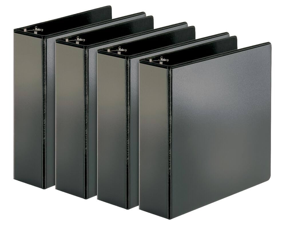 バインダー3セット Amazon | Cardinal Performer 3リングバインダー 3インチ ノン